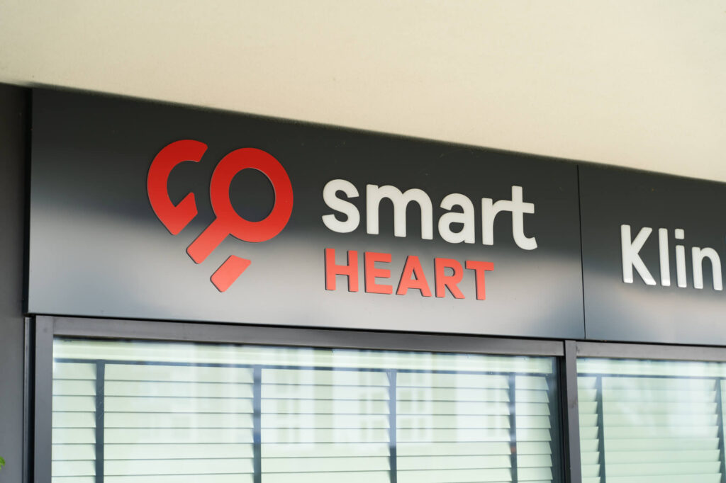 kaseton reklamowy firmy smart heart