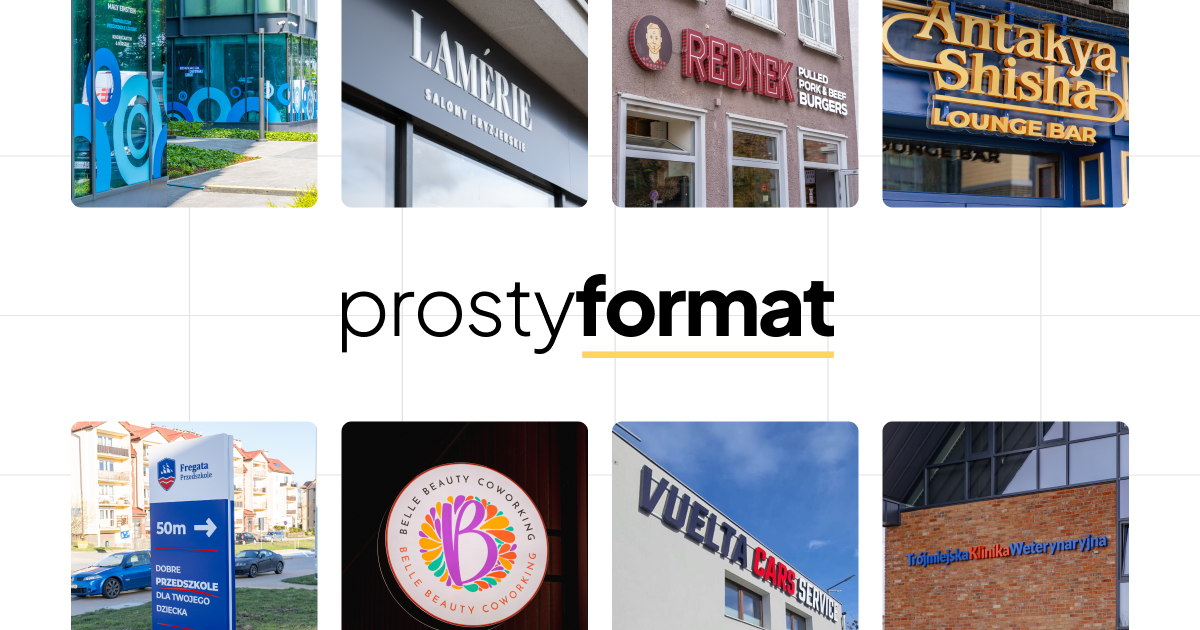 prosty format - reklama i druk