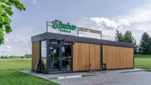 Logo podświetlane do sklepu firmowego